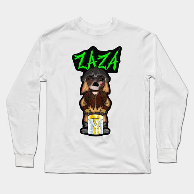 Zaza of The Gauntlet! Long Sleeve T-Shirt by DokKaeBi Studios